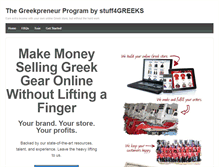 Tablet Screenshot of greekpreneur.com